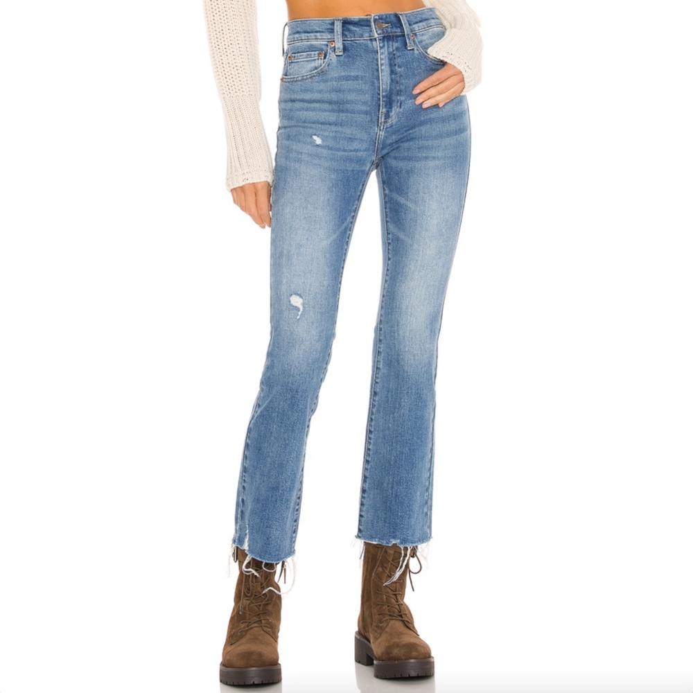 Pistola Lennon High Rise Cropped Boot Jeans